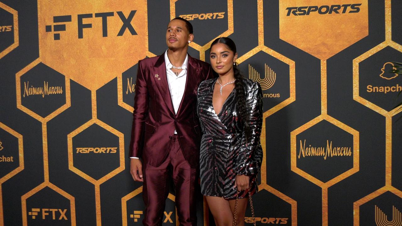 Juan Toscano-Anderson and Arrianna Linaa 'Stephen Curry's ESPYs Afterparty' Red Carpet Fashion