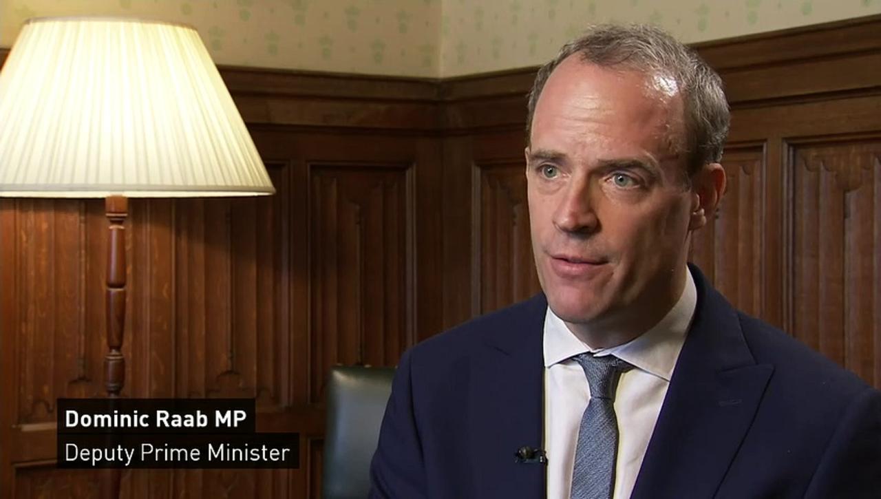 Raab insists Sunak is the only candidate to deal with inflation