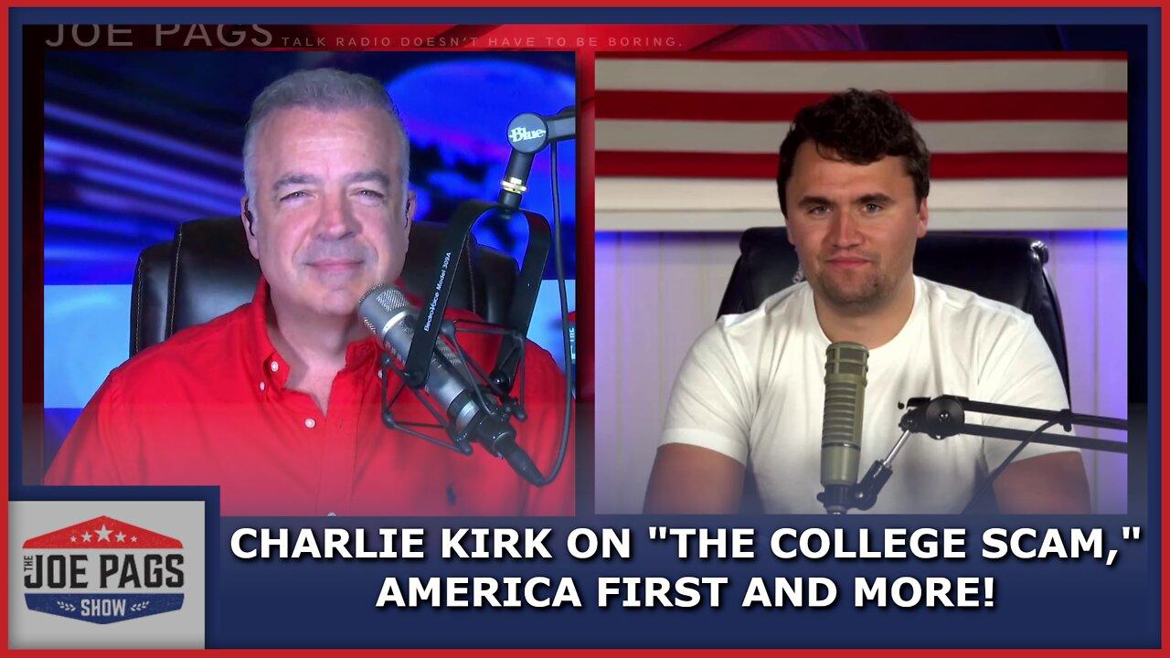Is College a Scam?  If So -- To What End?  Charlie Kirk Explains