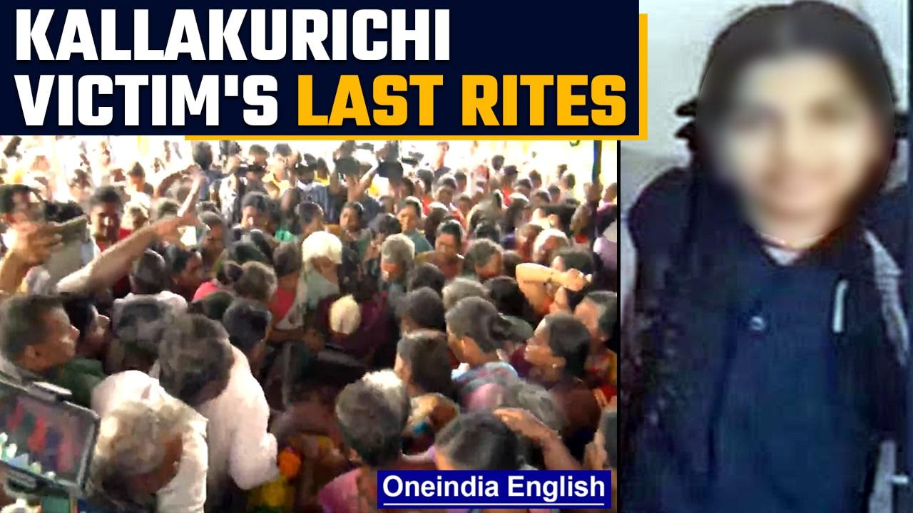 Kallakurichi schoolgirl death: Parents mourn the death, last rites underway | Oneindia news *News