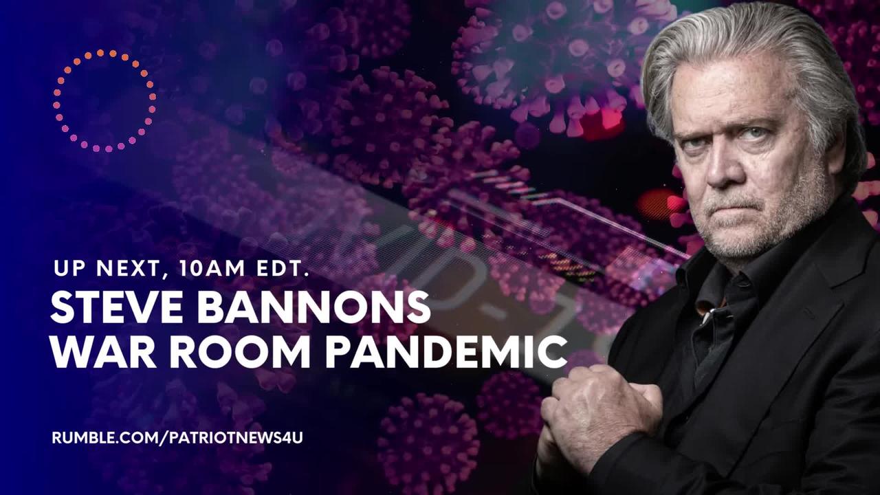 LIVE NOW: Steve Bannon's War Room Pandemic 10AM, One America News Live 12PM, Ringside Politics with Jeff Jeff Crouere 1PM, 
