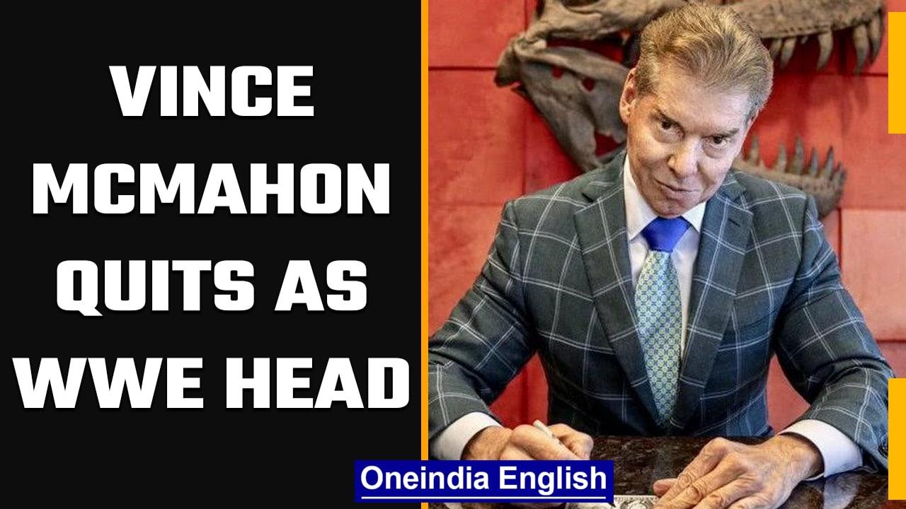 WWE Chairman Vince McMahon steps down, wrestlers react to sudden retirement | Oneindia News *News