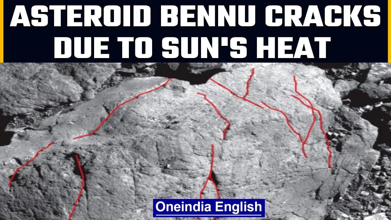 NASA: Asteroid Bennu develops cracks due to sun's heat | Oneindia News *NASA