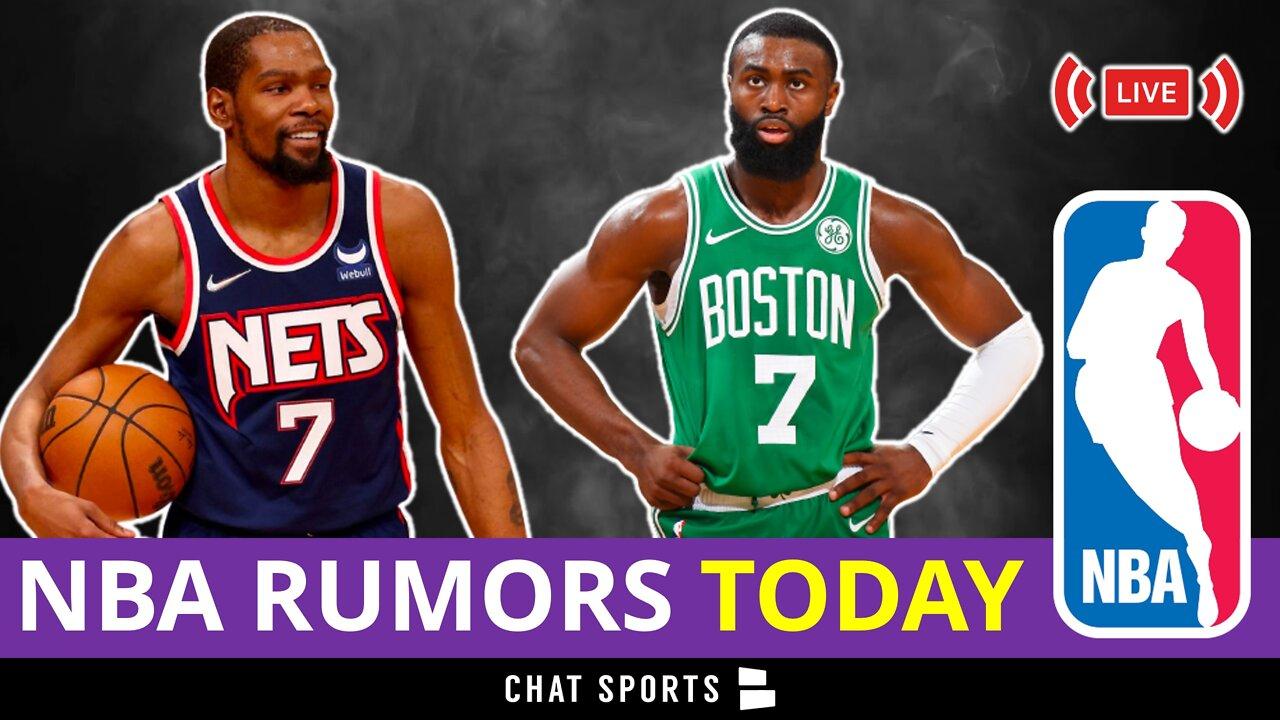 NBA Rumors TODAY: Celtics Pursuing Kevin Durant For Jaylen Brown? Top NBA Starting Lineups | LIVE