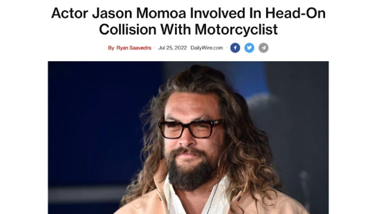 Jason Momoa Involved In Head-On Collision With Motorcyclist and is the US in a Recession?