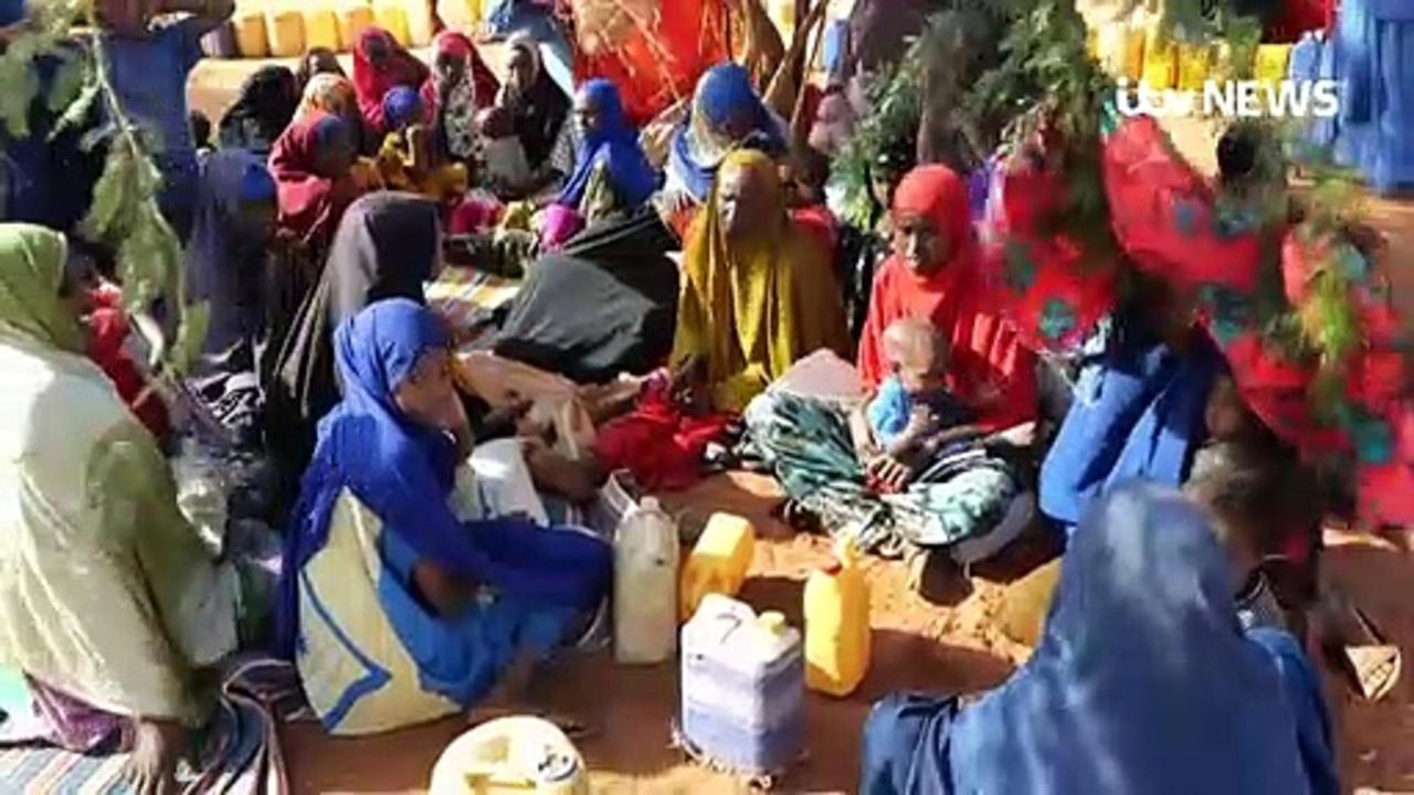 ITV News reports from Somalia in the midst of a full-blown famine