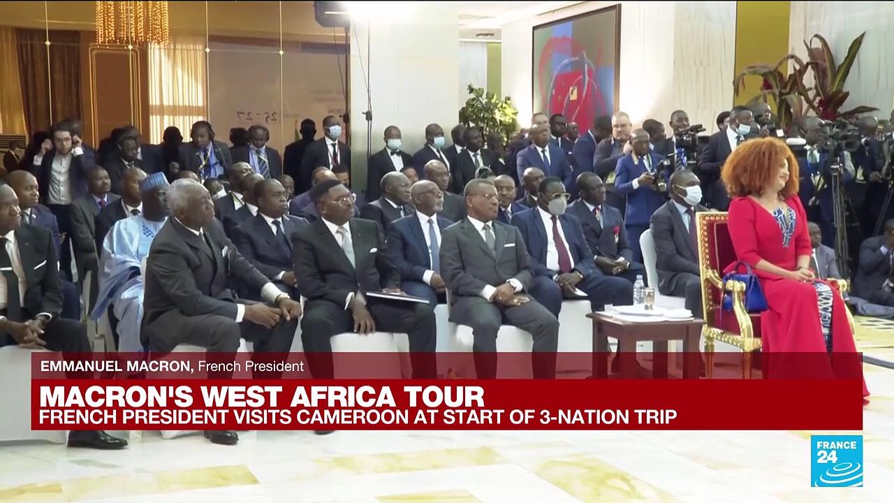 REPLAY: Macron's West Africa tour: French, Cameroonian presidents hold press conference