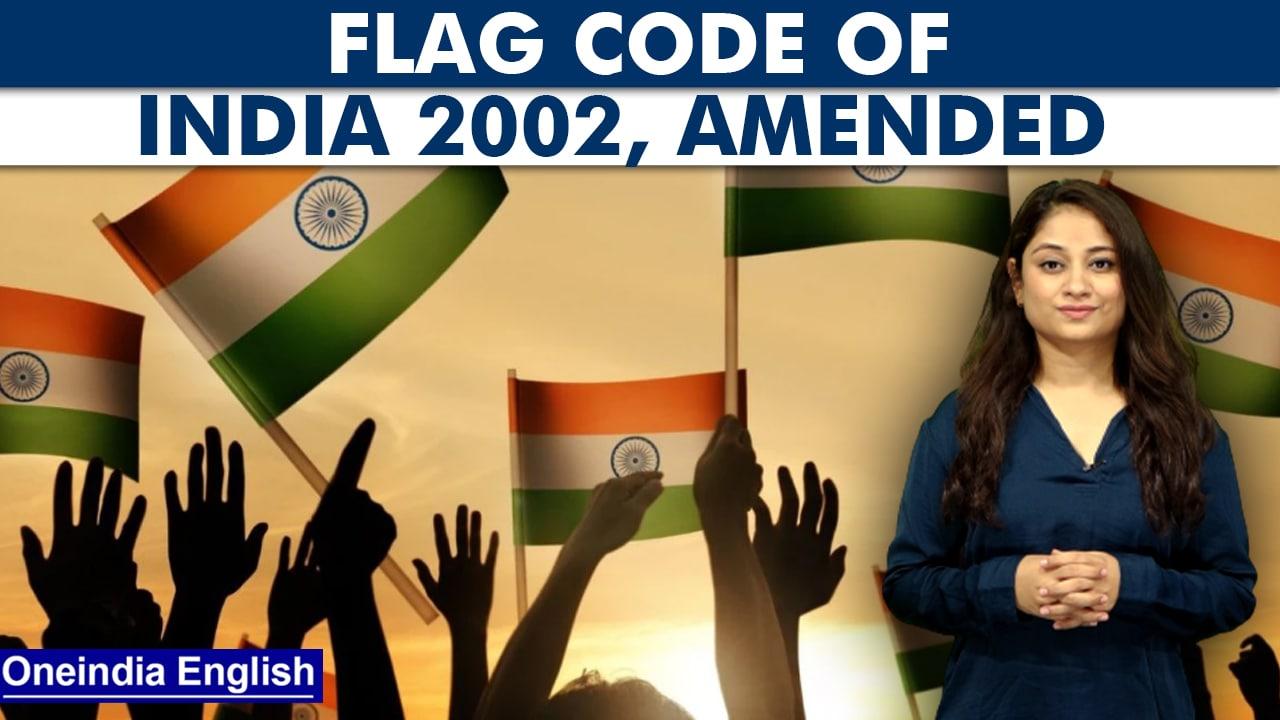 Flag Code of India 2022 & the controversy that erupted in its wake | Oneindia News *explainer