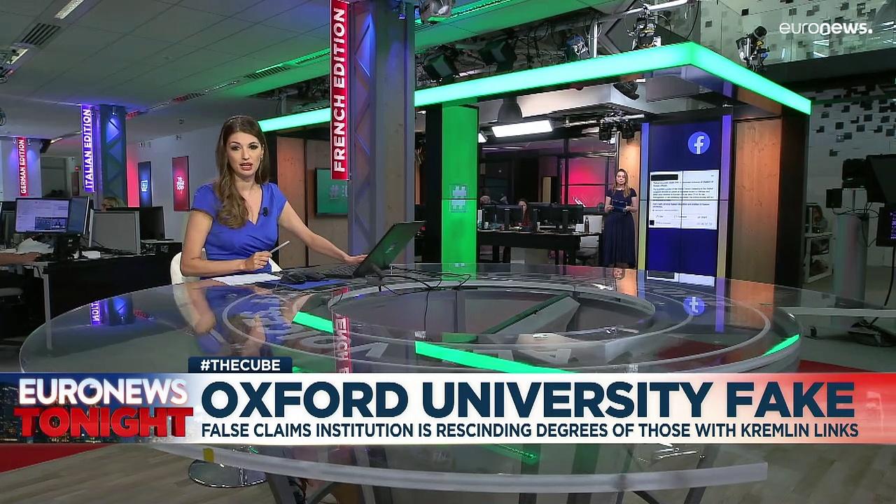 Fake news states University of Oxford is revoking degrees of alumni with Kremlin links