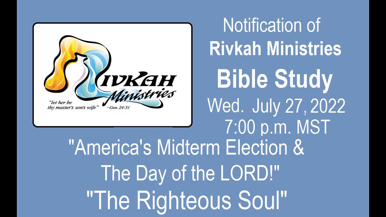 America’s Midterm Election & The Day of the LORD