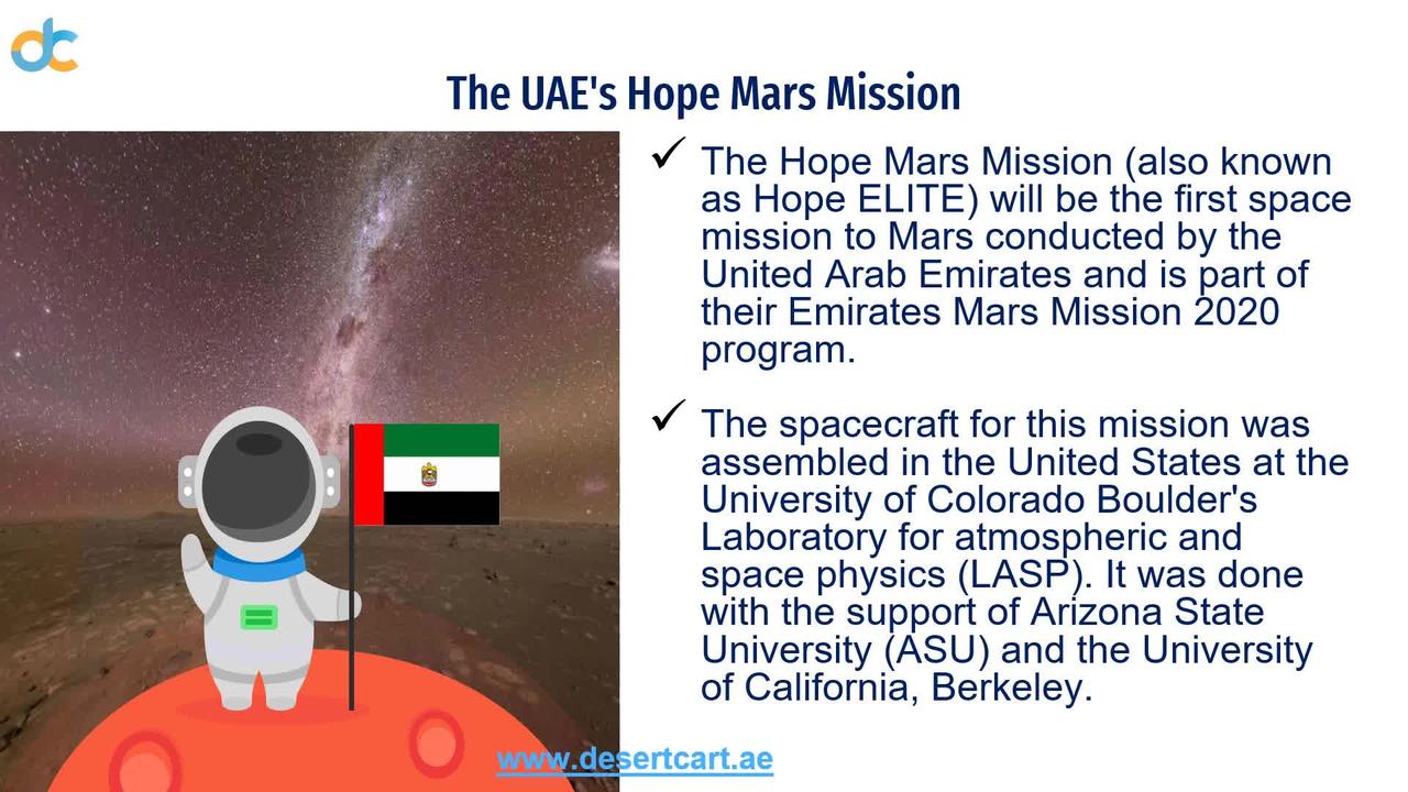 Important Things You Should Know About UAE’s Space Mission
