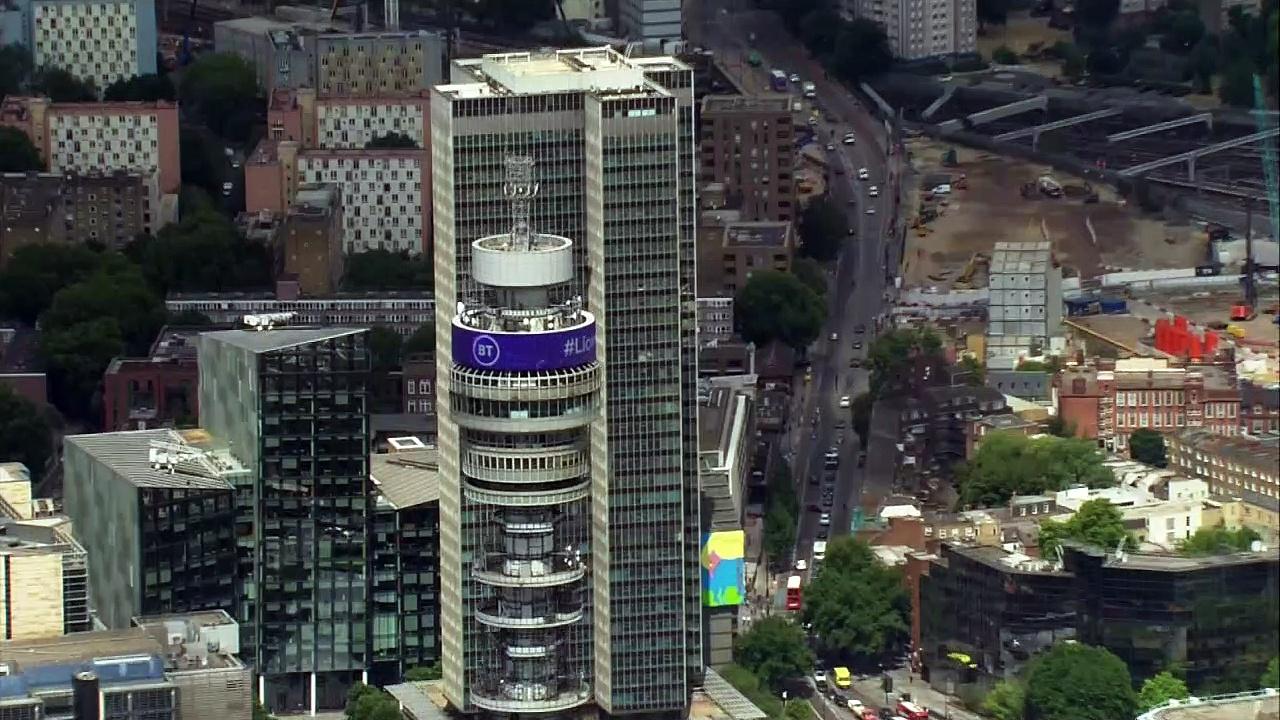 BT Tower’s message for victorious Lionesses