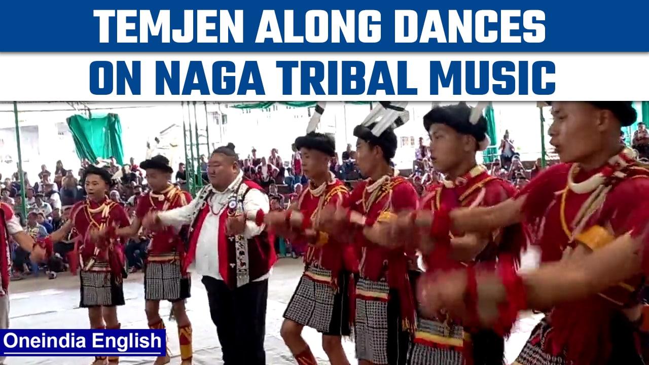 Nagaland BJP President Temjen Along dance on Tribal tunes of Ao clan, Watch | Oneindia News *News