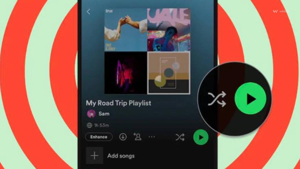 Paying Spotify Customers To Get Separate Play and Shuffle Buttons