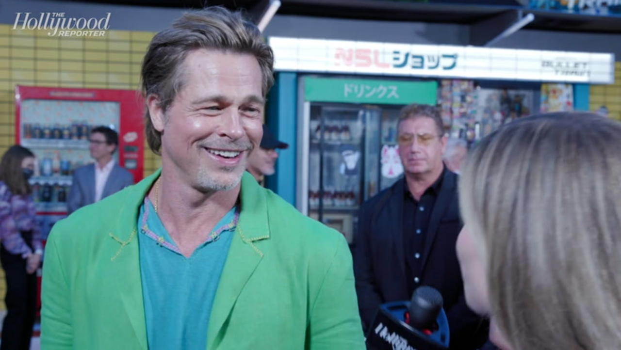 Brad Pitt On Working With David Leitch On 'Fight Club' and 'Bullet Train'