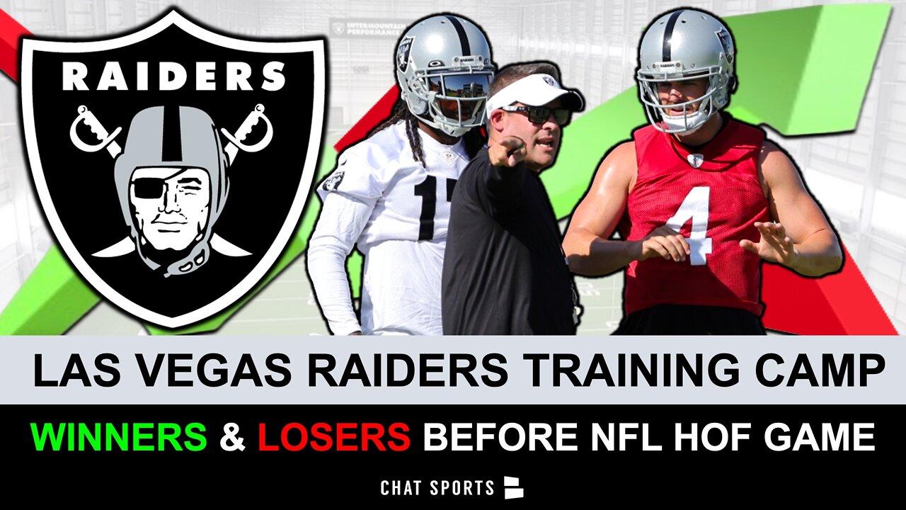 Find out who the biggest Raiders training camp winners is so far