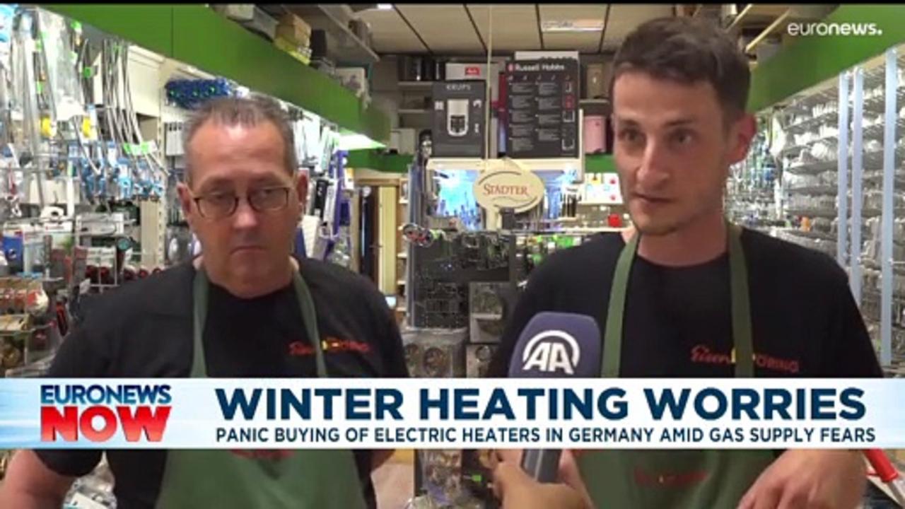 Sales of electric heaters soar in Germany amid winter gas crisis fears