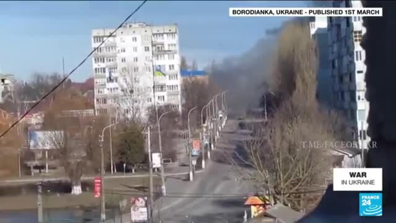 War in Ukraine- Videos of the war posted on the social media • FRANCE 24 English