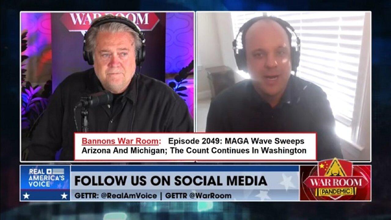 Bannons War Room: Episode 2049: MAGA Wave Sweeps AZ And MI; The Count Continues In Washington | EP551c