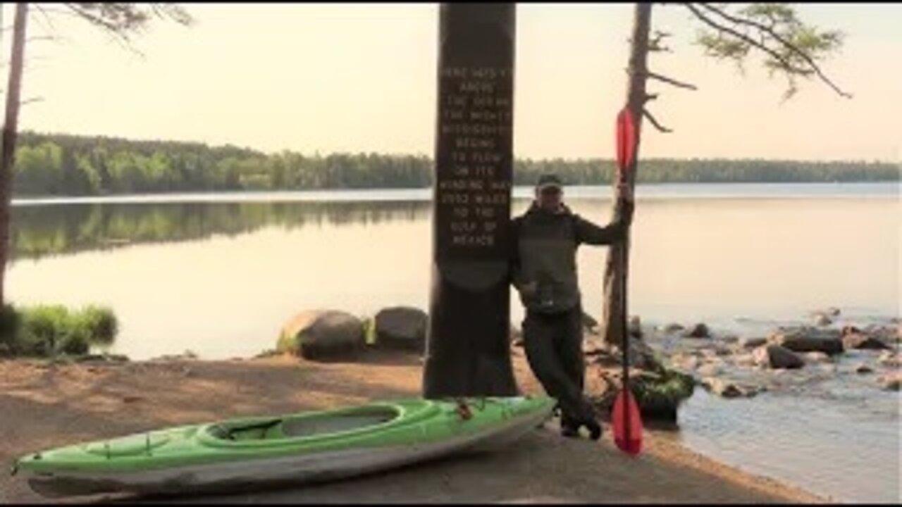 Kayaking the Mighty Mississippi River (ep. 1 Itasca to Coffee Pot Landing) day 1