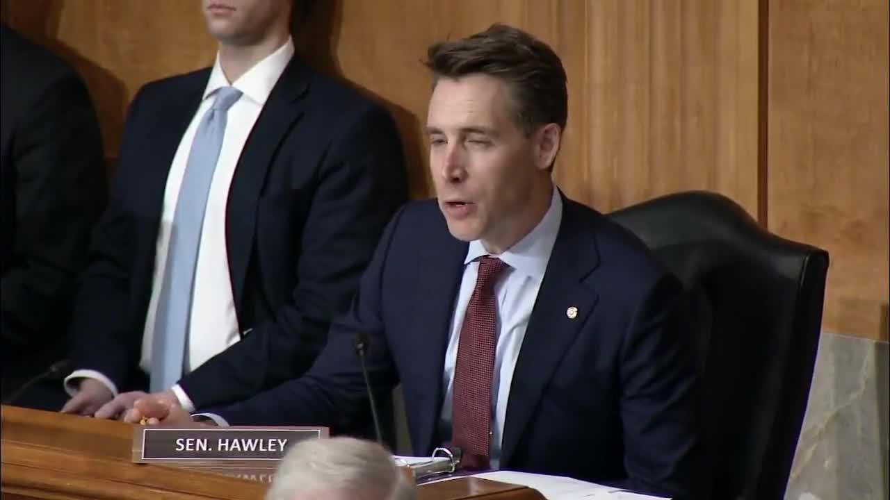 Sen. Josh Hawley: Dr. Francis Collins, and Dr. Anthony Fauci lied about "GAIN OF FUNCTION"