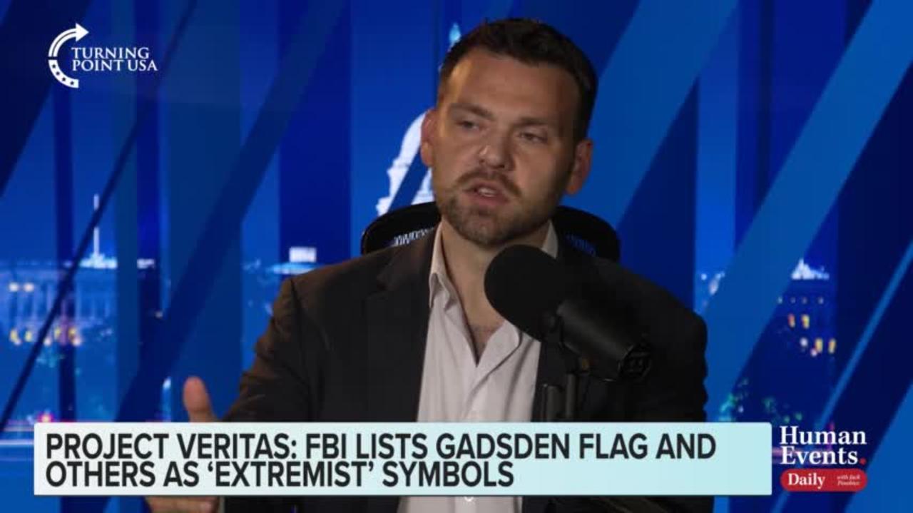 Jack Posobiec on LEAKED FBI documents sent from a whistleblower to Project Veritas which reveal "extremist" symbols in