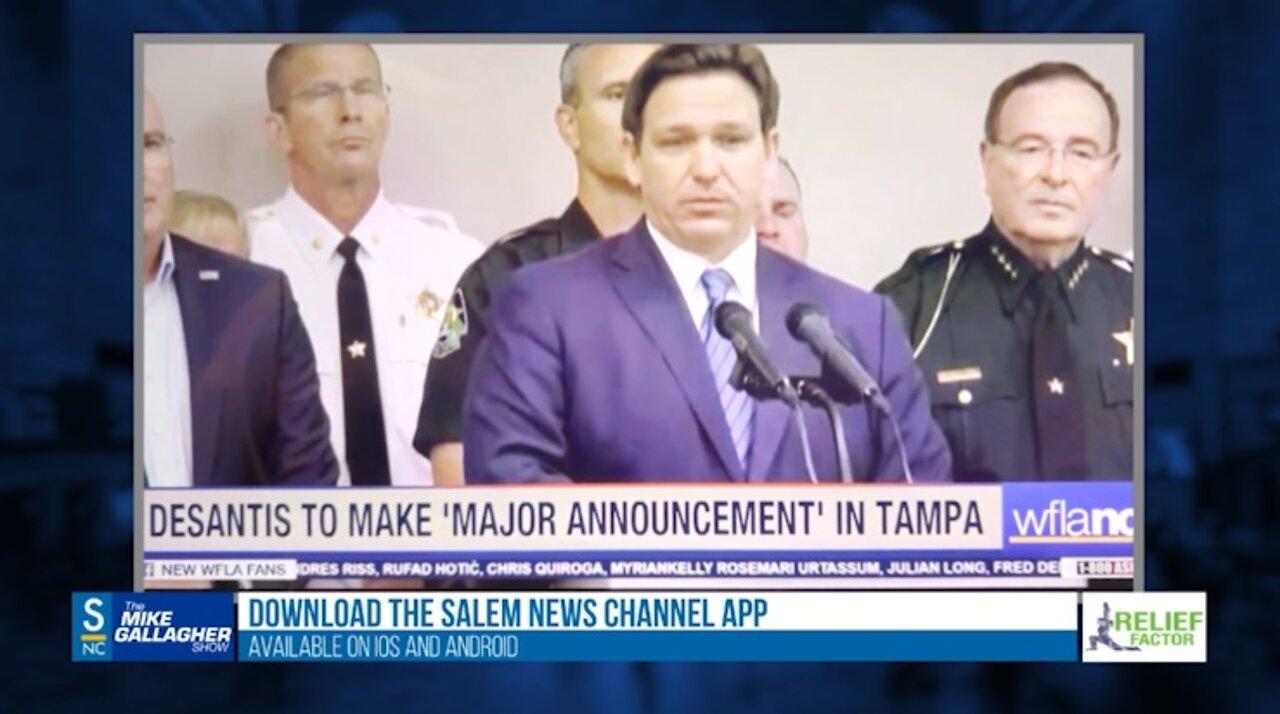 Ron DeSantis is making sure crime is under control by firing the liberal State Attorney Andrew Warren