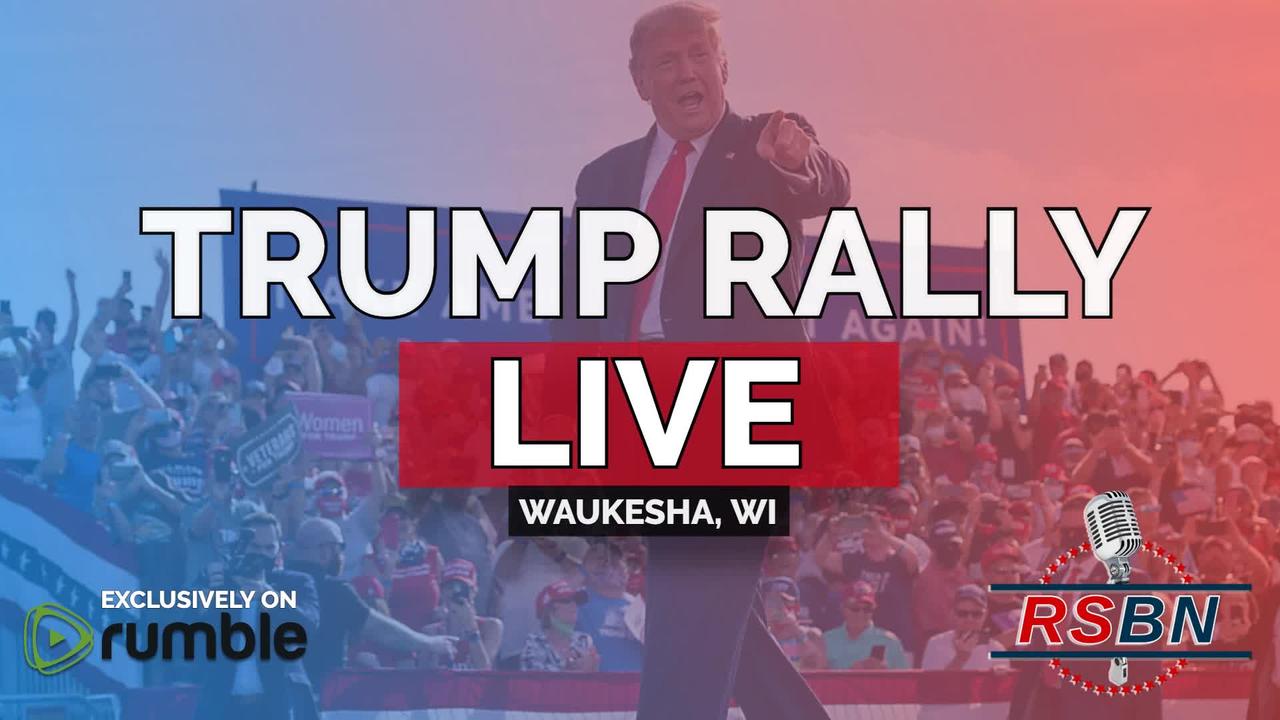 🔴 PRESIDENT DONALD TRUMP RALLY LIVE IN WAUKESHA, WI 8/5/22