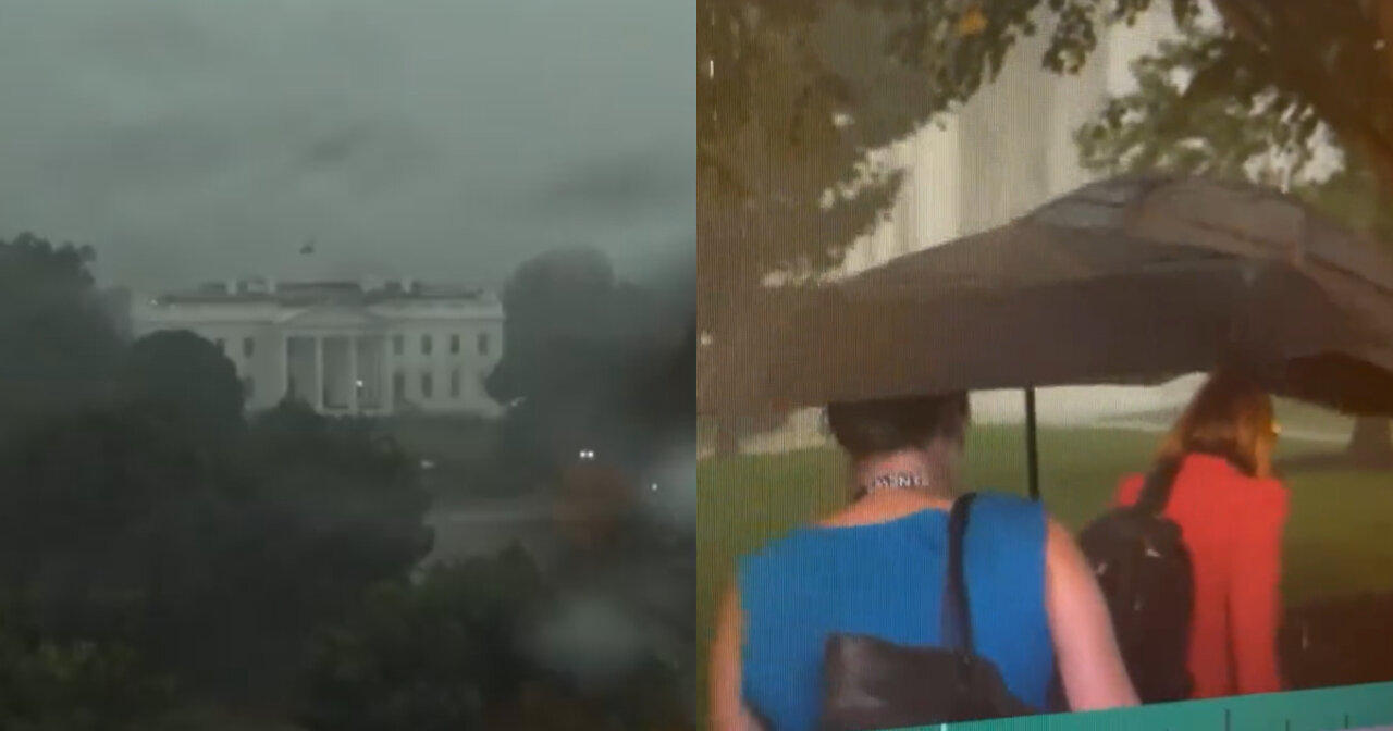 Video Captures Moment Lightning Critically Injured Several Outside White House