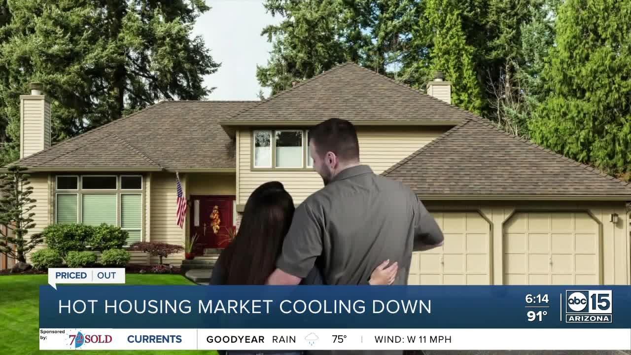 Hot housing market in Phoenix cooling down