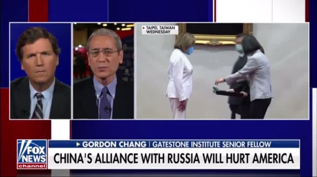 Gordon Chang & Tucker Carlson on Pelosi fallout trip to Taiwan & the China threat