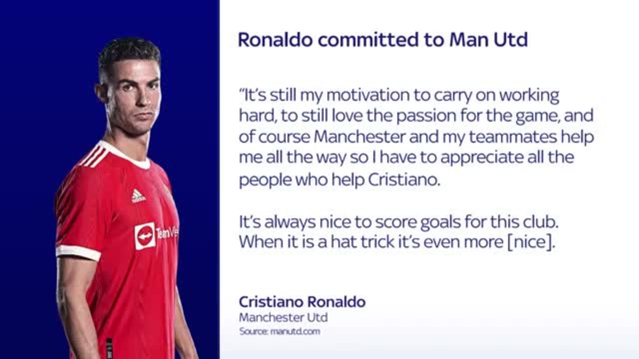 Cristiano Ronaldo 'very happy' to remain at Manchester United despite poor season