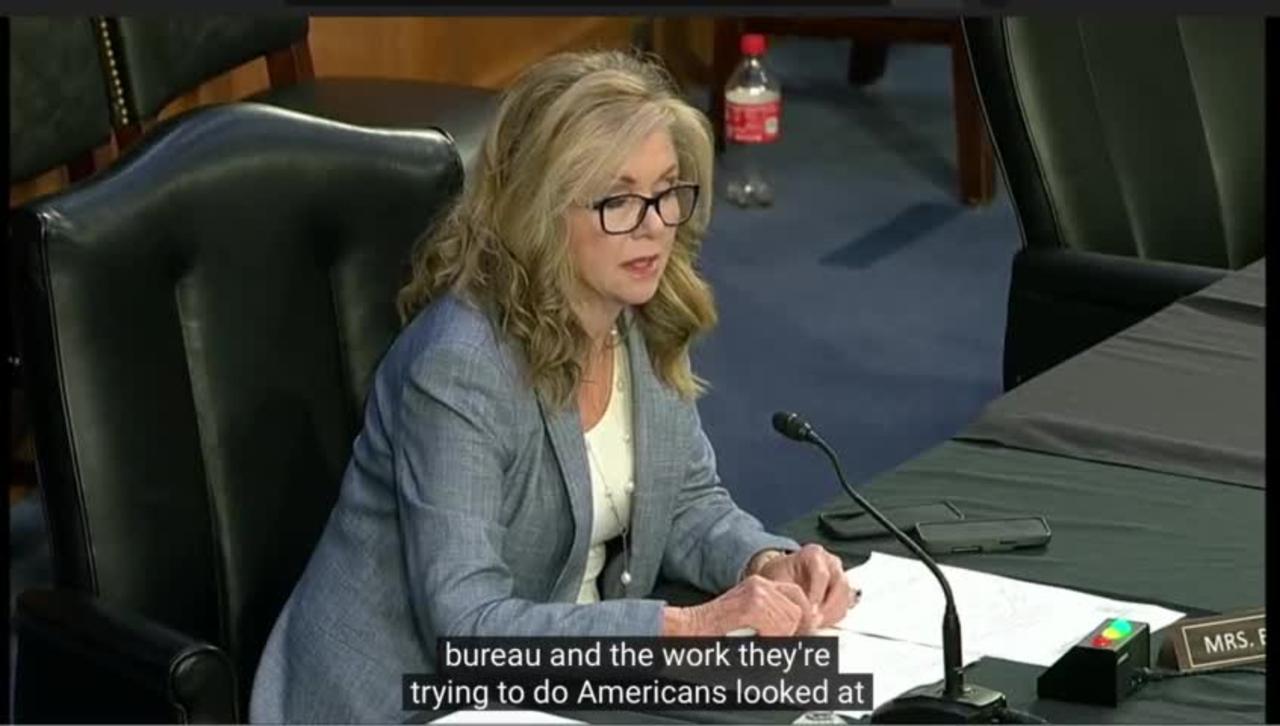 Rep Blackburn To FBI Dir: A TON Of Money Was Wasted On Russia Collision Hoax!!