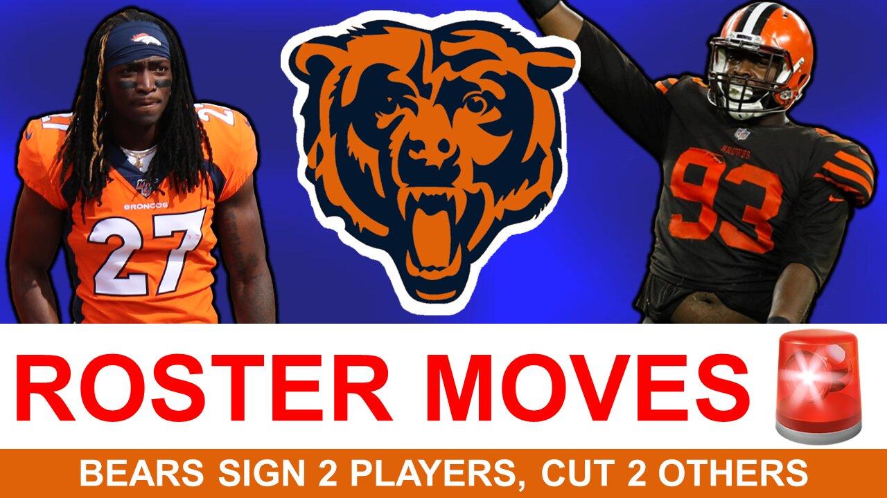 Chicago Bears News: Bears Sign Davontae Harris & Trevon Coley, Cut 2 Players