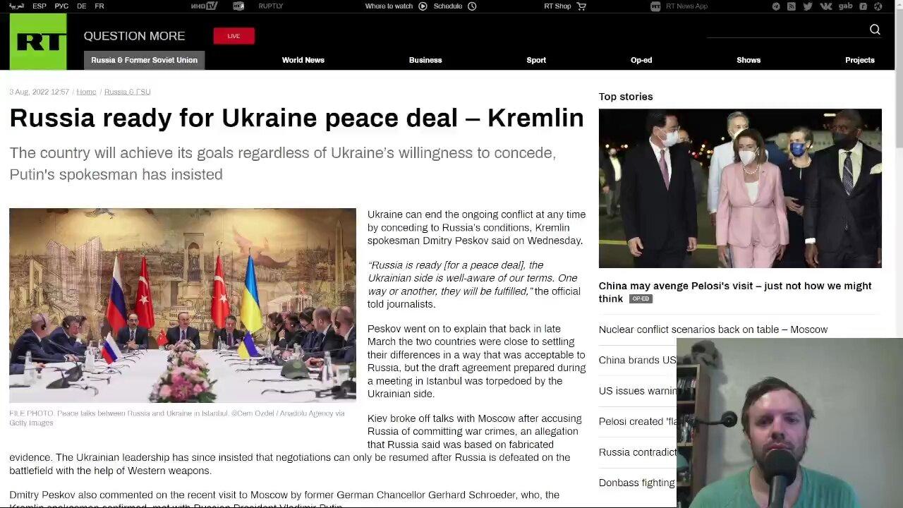 Russia never left negotiation table. Ukraine just won't concede to the conditions.