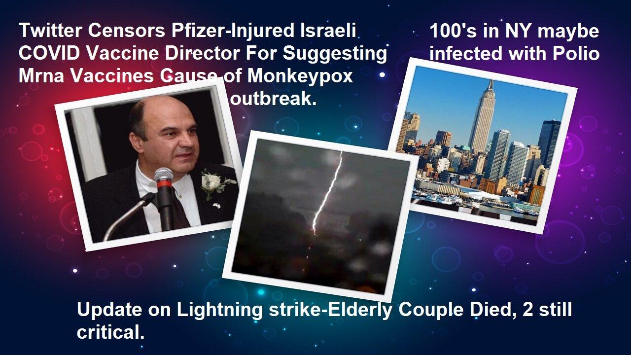Pfizer Injured Israeli Prof.censored For Suggesting Mrna Jabs & Monkeypox Connection, Other News,
