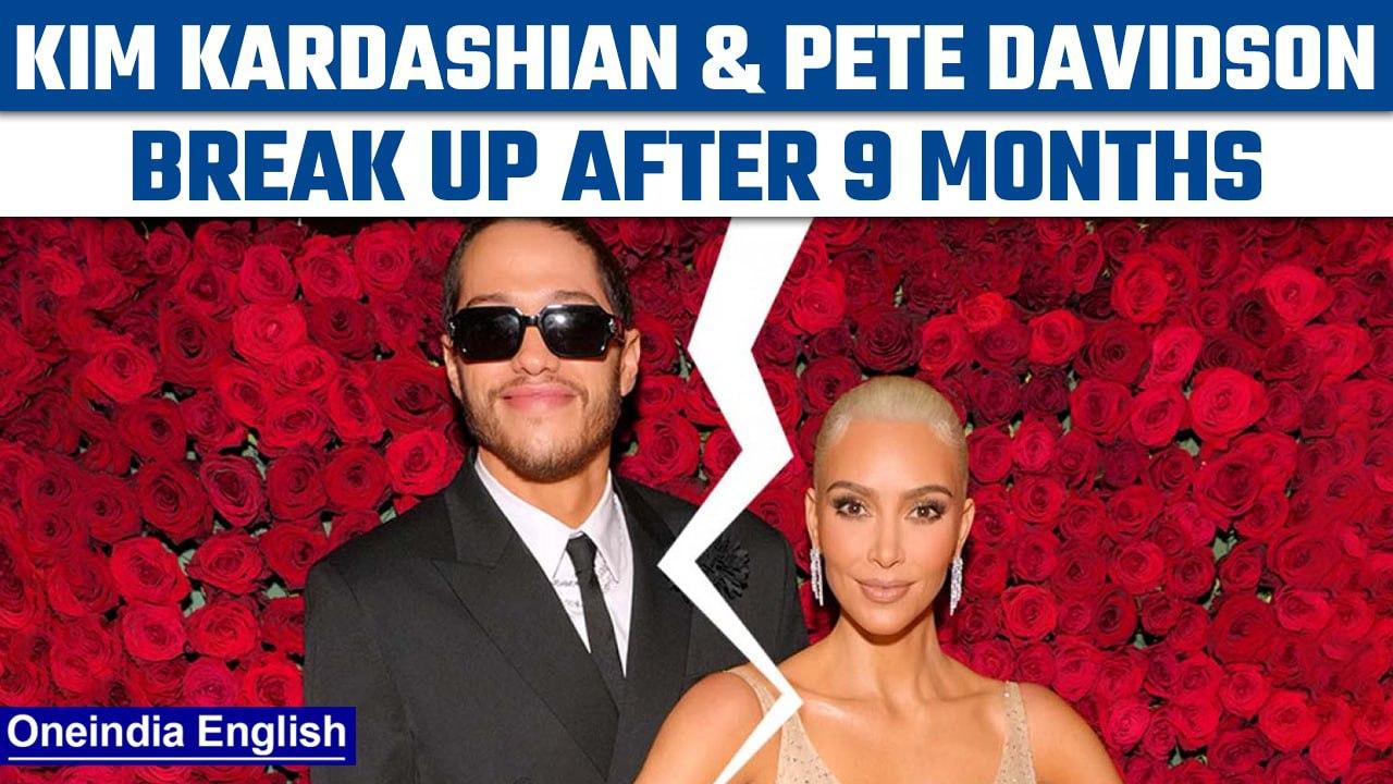 Kim Kardashian and Pete Davidson split after 9 months of dating. Why? | Oneindia News*Entertainment