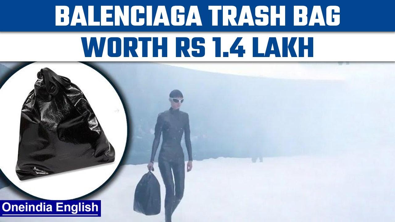 Balenciaga trash bag: Brand sells trash bag worth Rs 1.4 lakh, netizens react | Oneindia news *News
