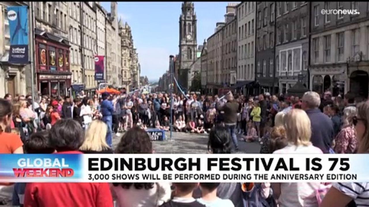 Edinburgh festival celebrates its 75th year — with more than 3,000 shows to choose from