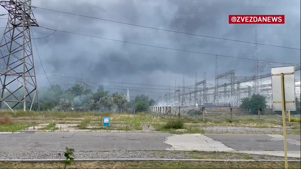 The area of the Zaporozhye nuclear power plant was reportedly shelled