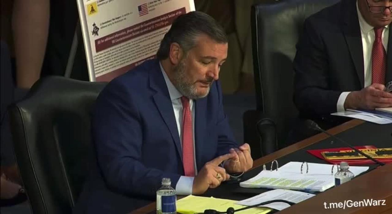 Sen. Cruz: Confronts FBI Director Wray about Governor Whitmer Kidnapping Plot And FBI Entrapment