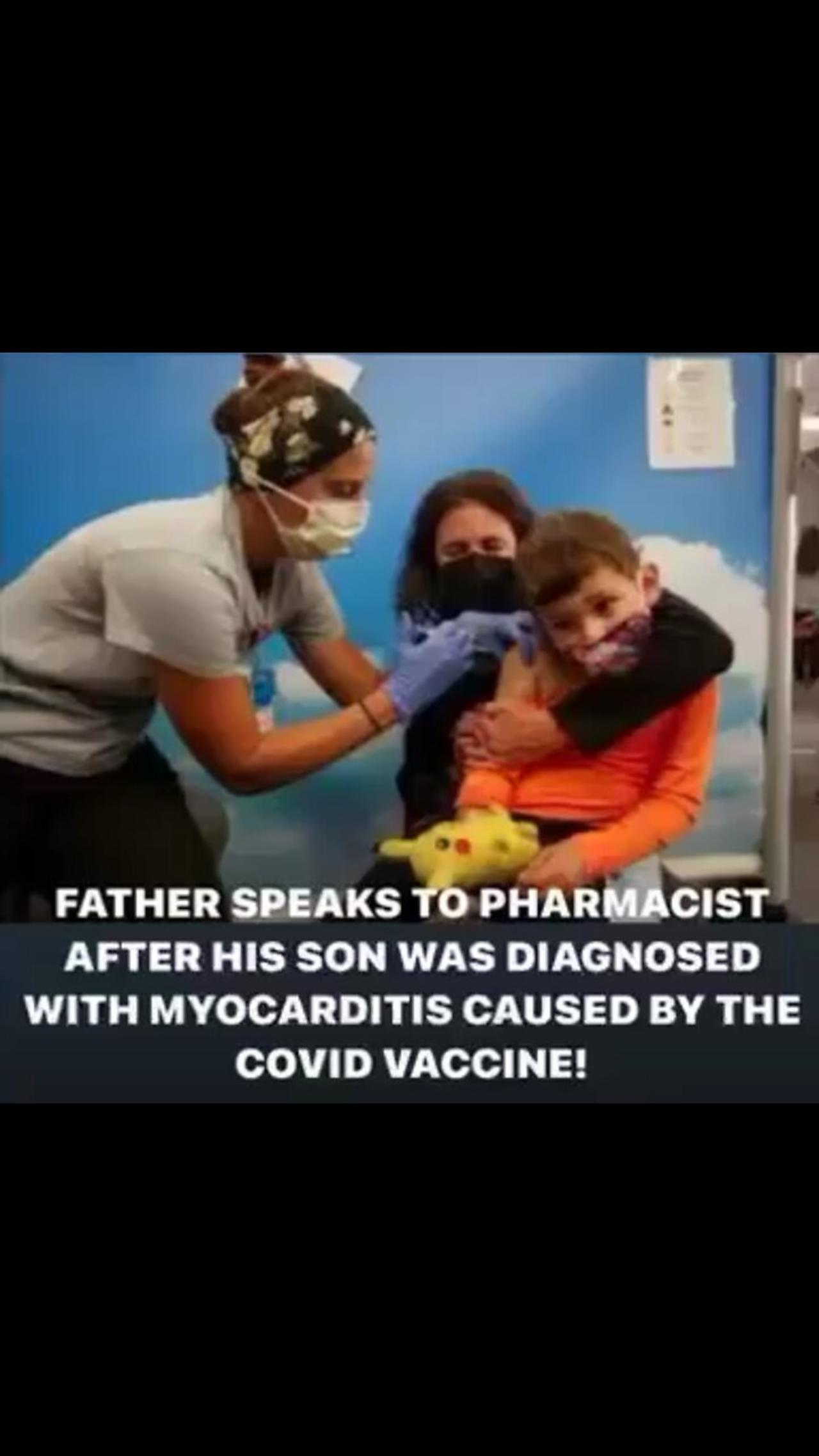 PHARMACIST DIDN’T TELL PARENTS ABOUT COVID VACCINE SIDE EFFECTS