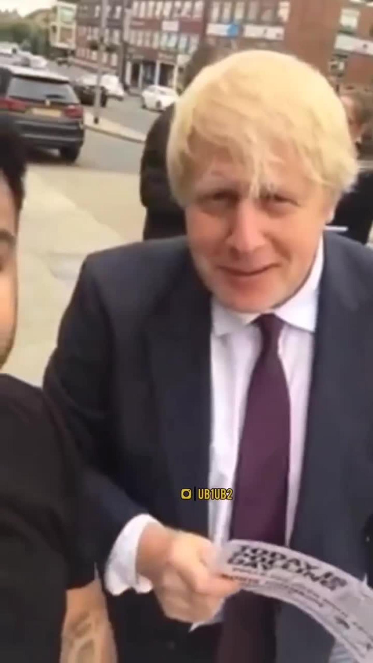 Boris Johnson meets an Indian guy 😂🤣