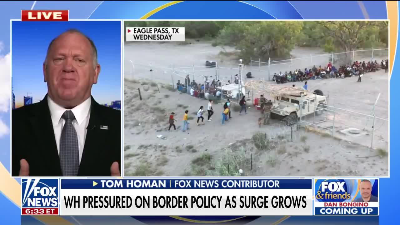 Former ICE director Tom Homan: What's the action plan to deal with border crisis, Biden?