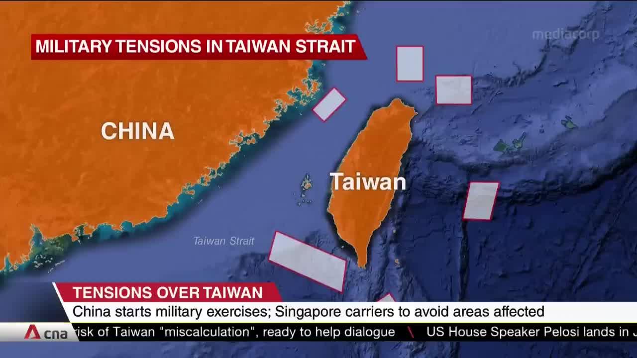 Tensions over Taiwan: Military drills causing shipping delays of up to 5 days, say industry sources