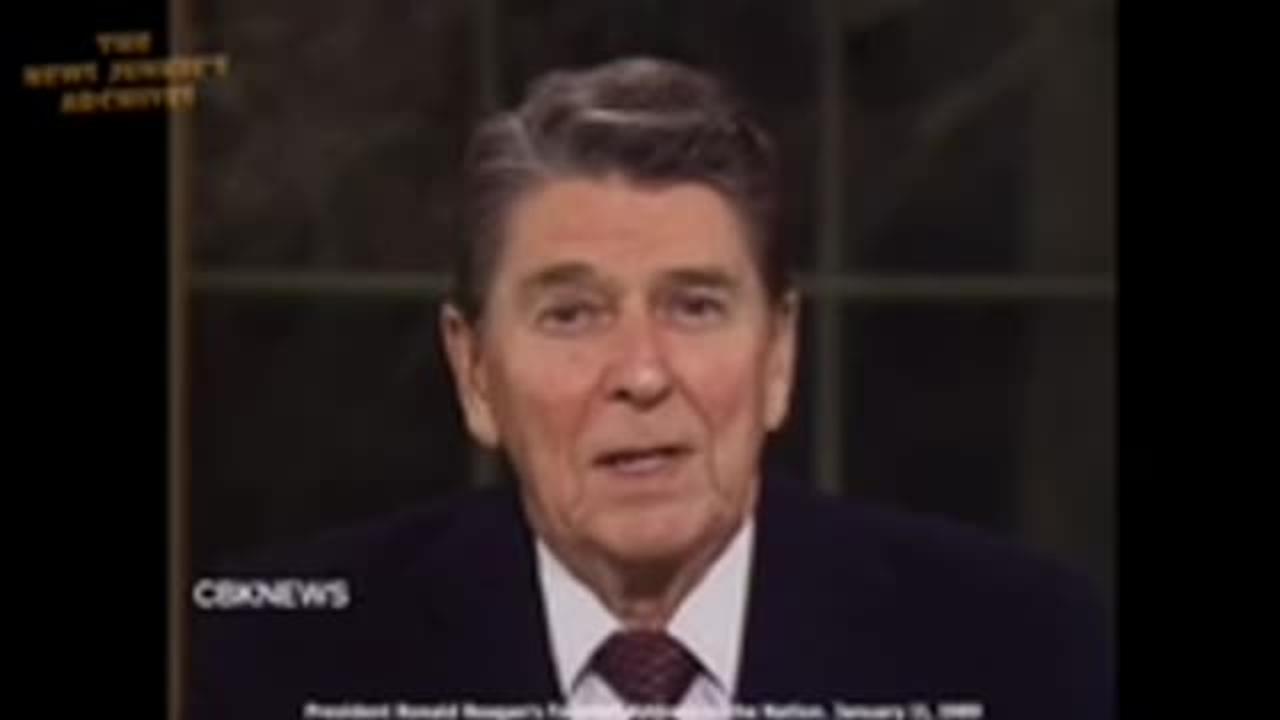 Ronald Reagan's Final Presidential Address