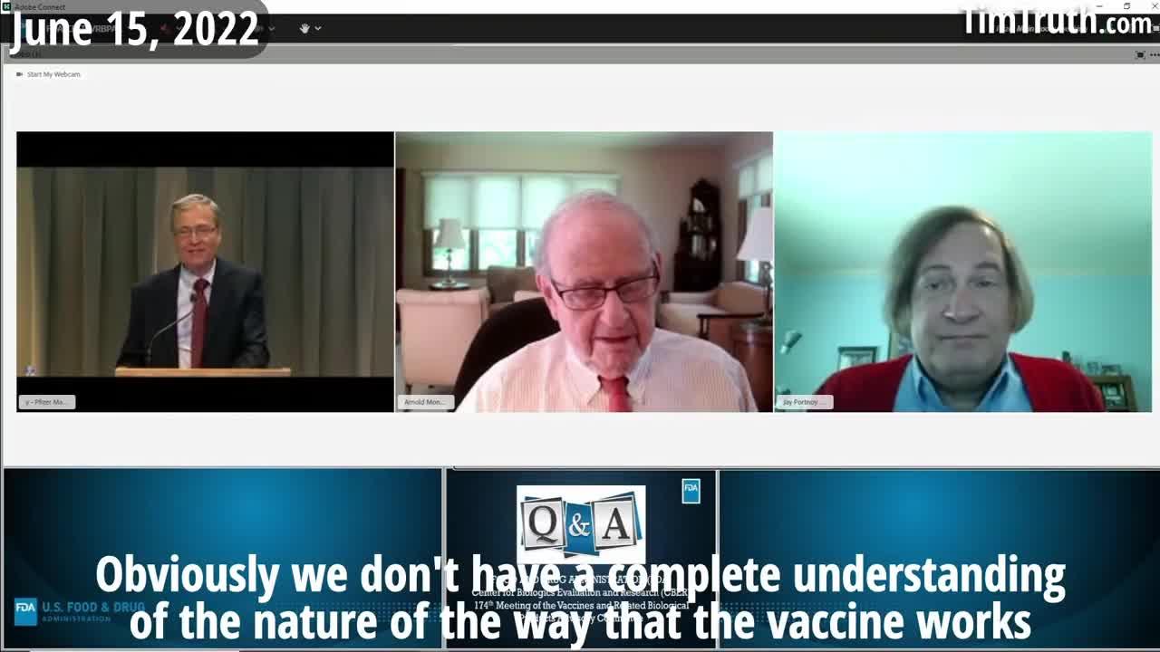 "Obviously we don't have a complete understanding of the nature of the way that the vaccine works"