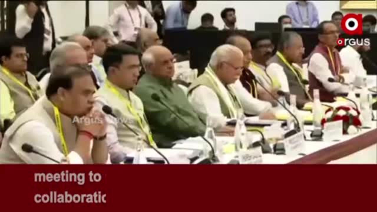 Watch  NITI Aayog's 7th Council Meet in New Delhi