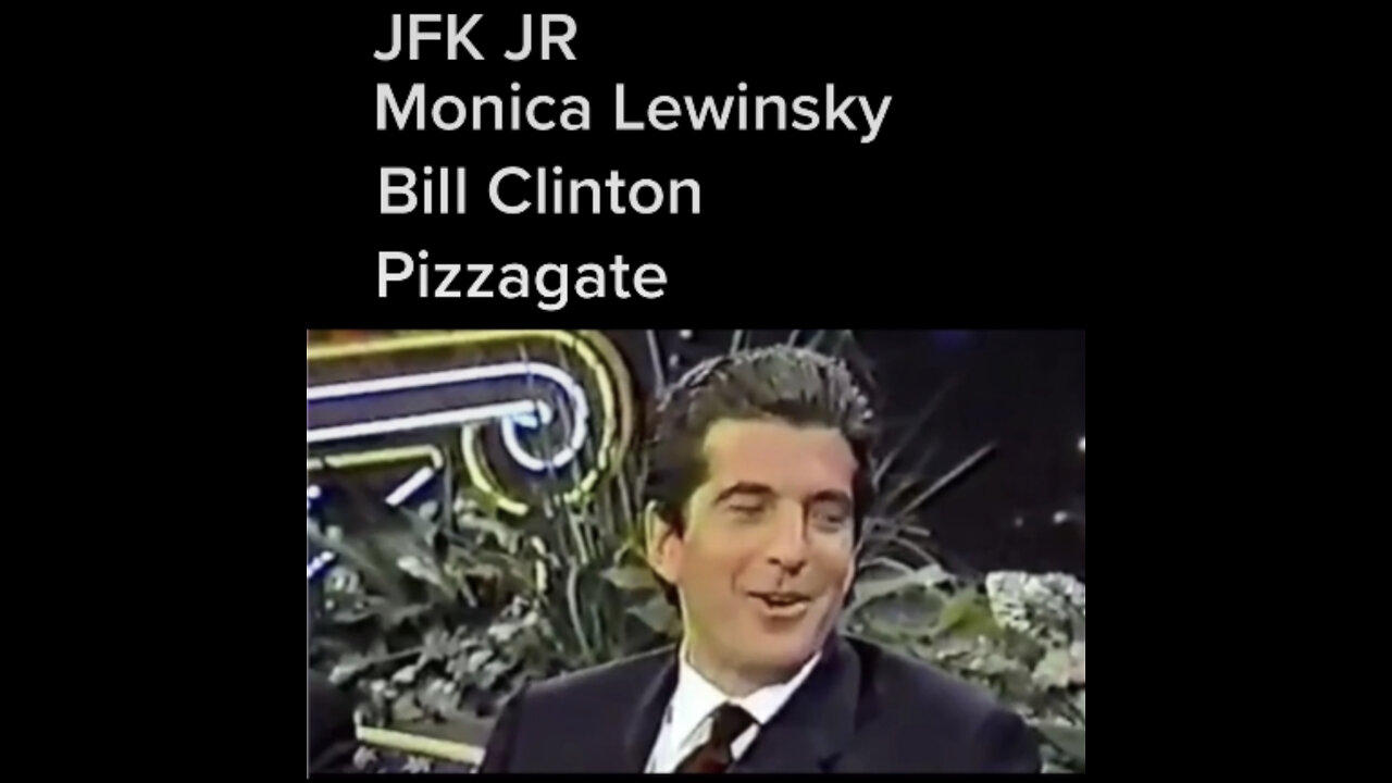 JFK JR Discussing Monica Lewinsky And PIZZA!