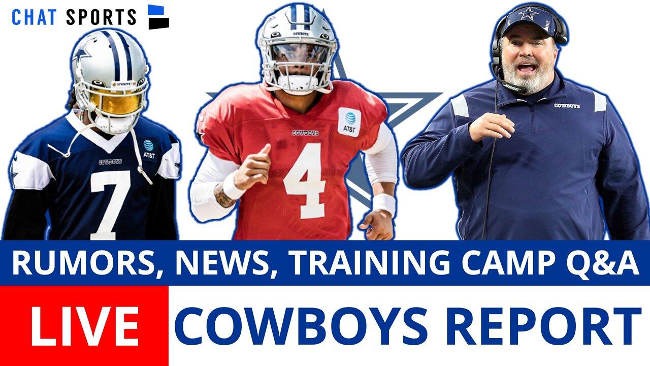 Dallas Cowboys Report LIVE - Training Camp Standouts & Overreactions